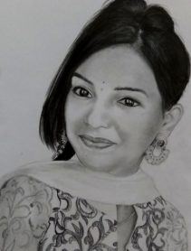 Pencil sketch from photo