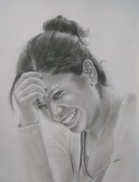 Order handmade pencil sketch portrait